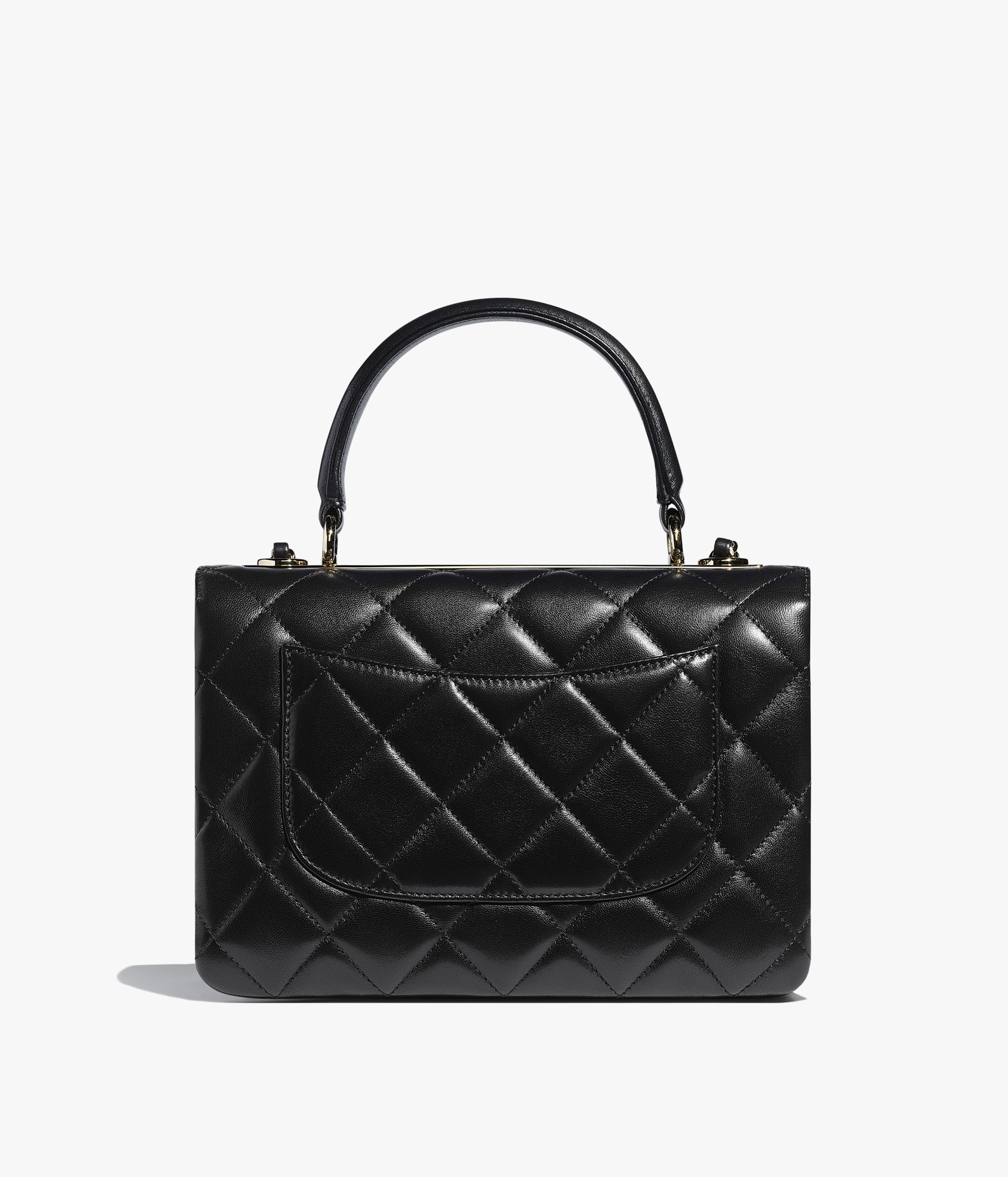 Flap Bag with Top Handle - 2