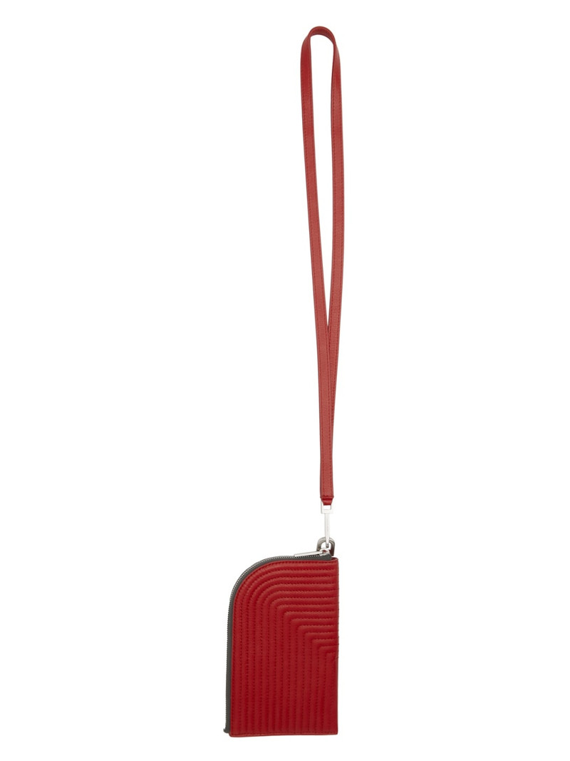 Rick Owens Red Neck Wallet outlook