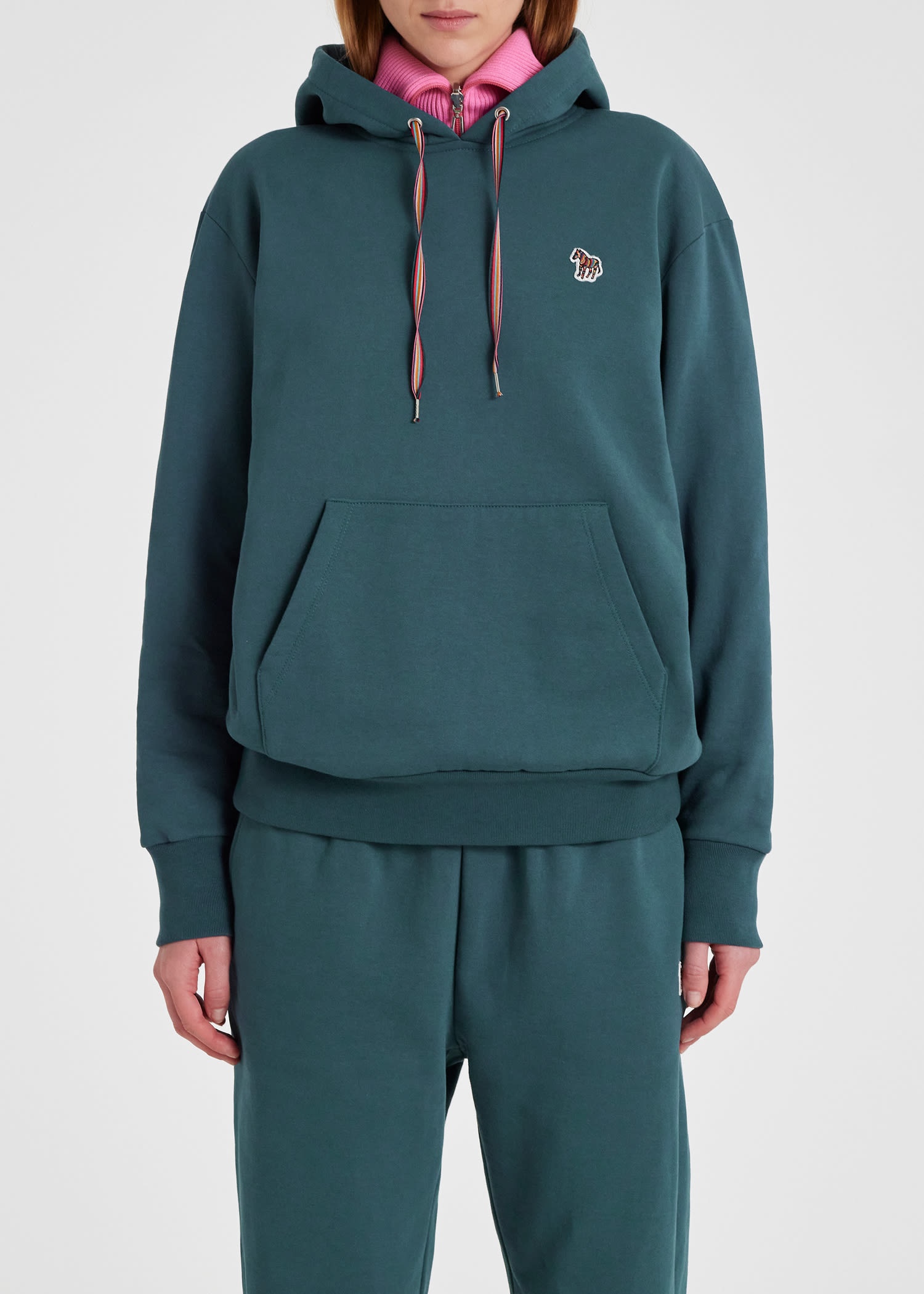 Cotton Zebra Logo Hoodie - 4