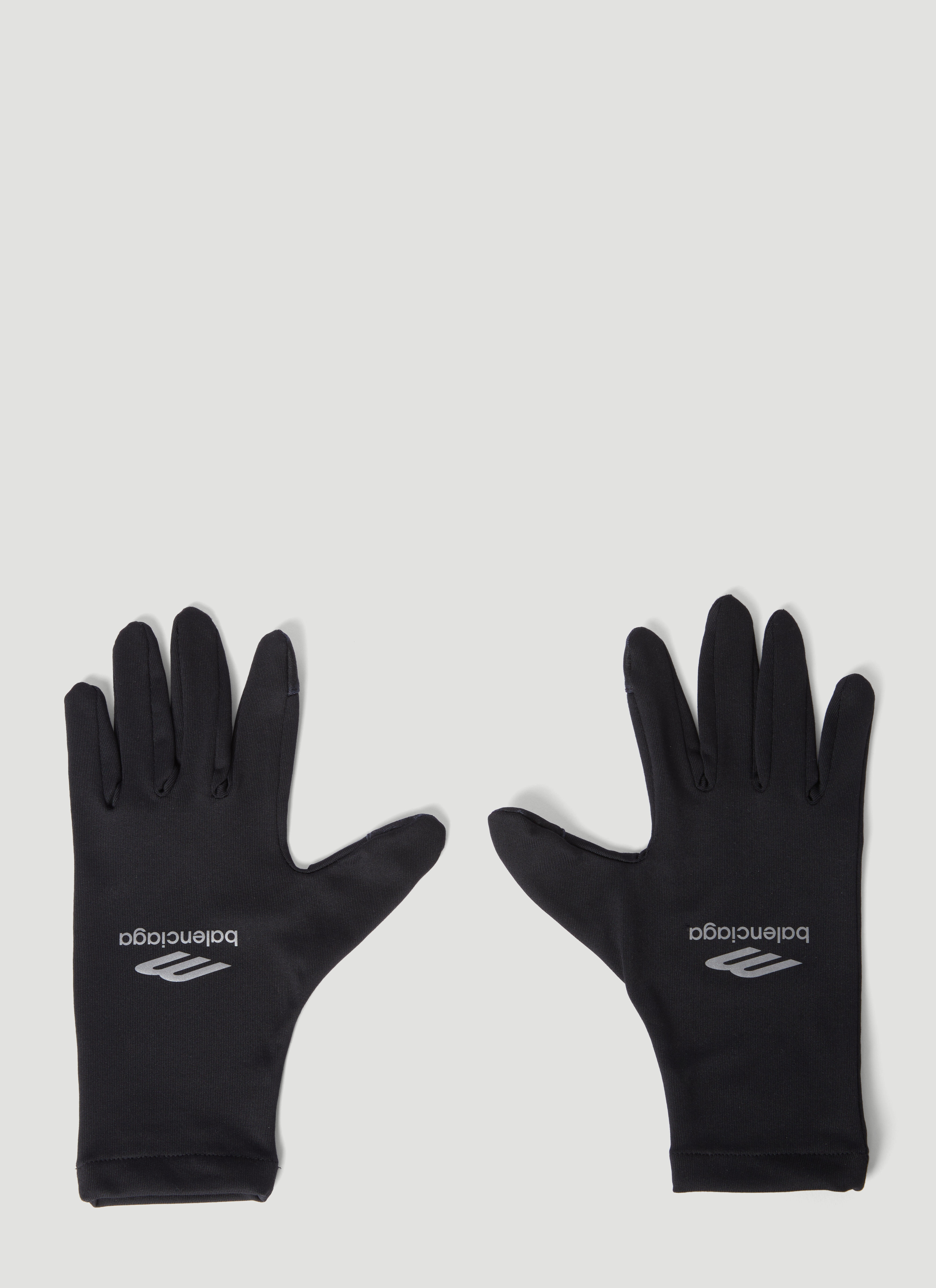 Technical Logo Print Gloves - 1