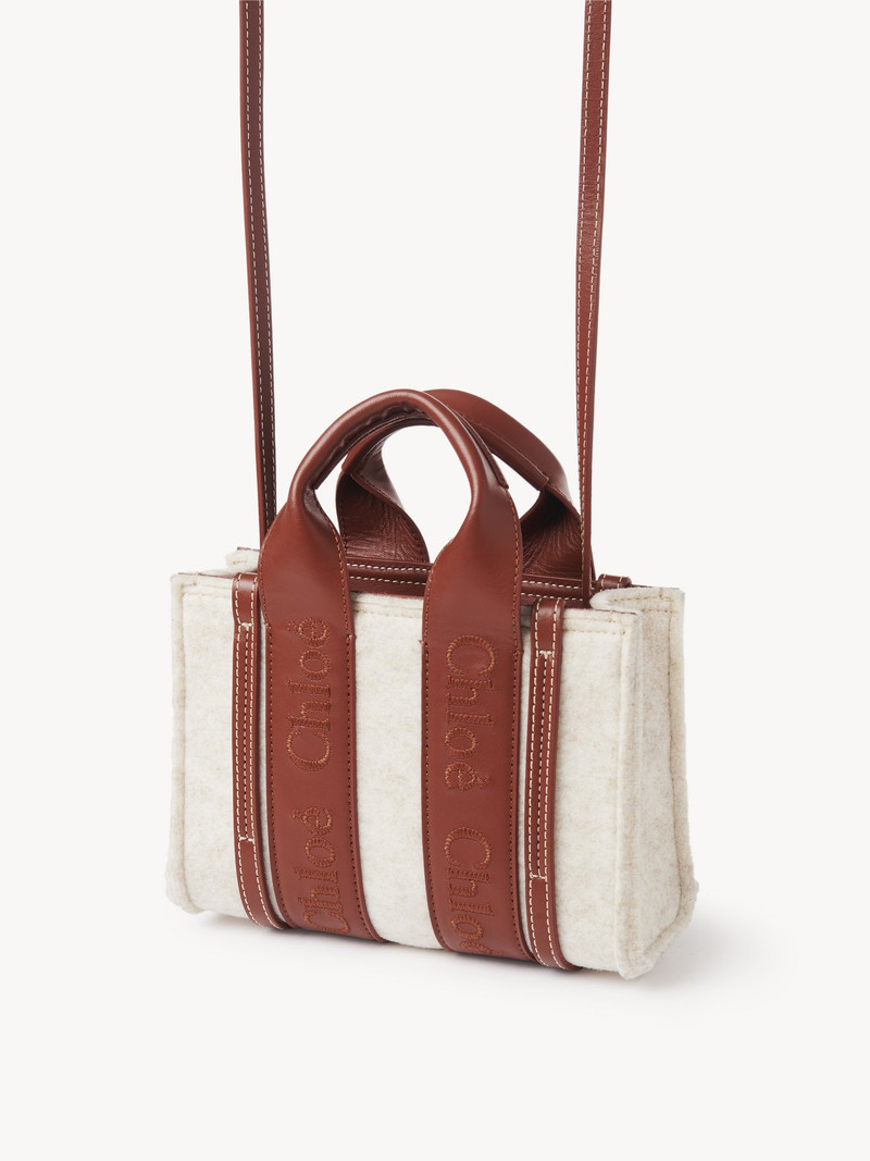 Chloé MINI WOODY TOTE BAG outlook