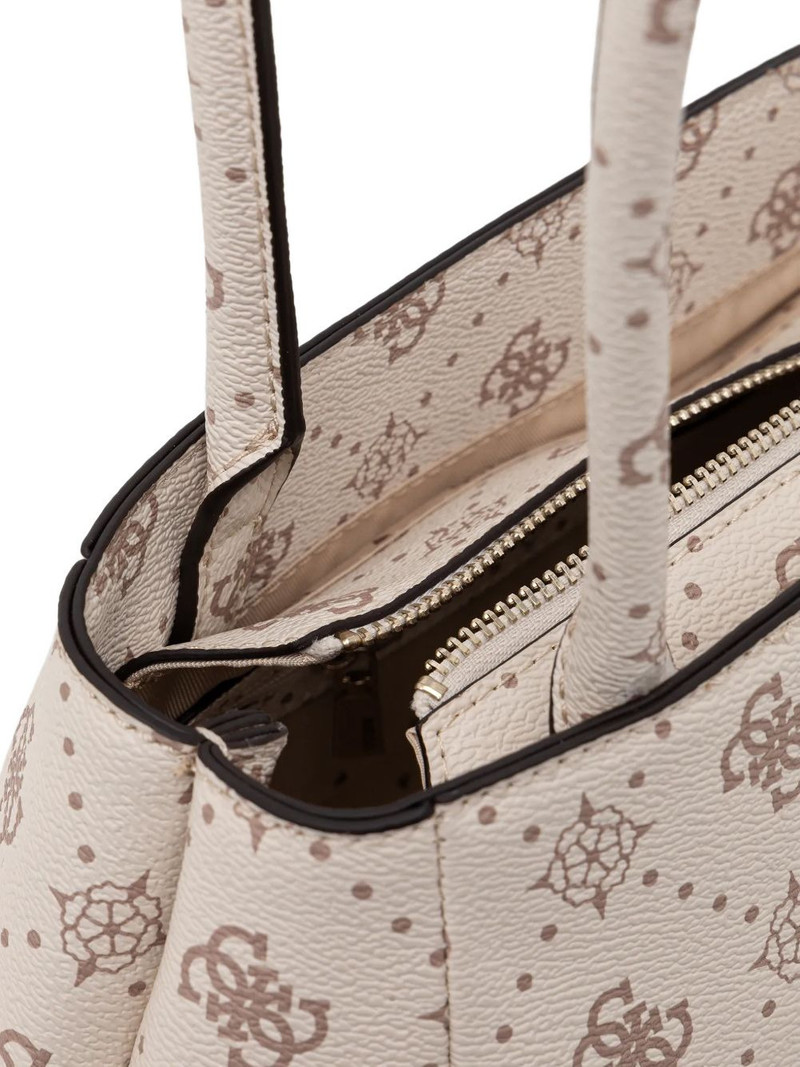 monogram pendant tote bag 4