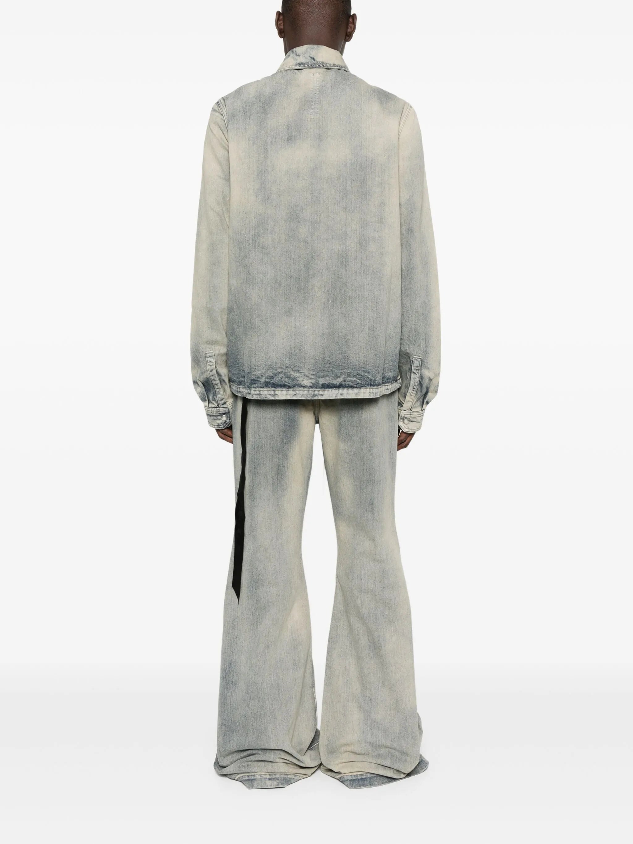Rick Owens Drkshdw Zip-fastening Drawstring Jacket - 4