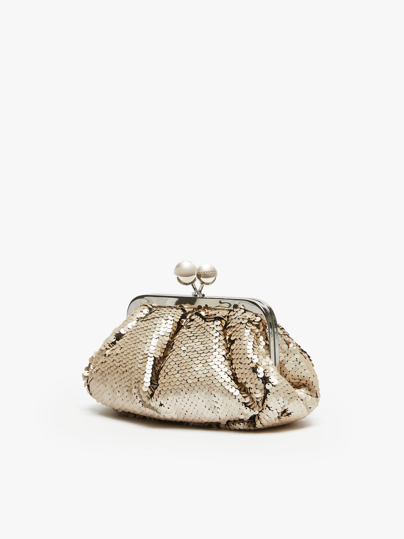 WEEKEND Max Mara EGADI Small sequinned Pasticcino Bag outlook