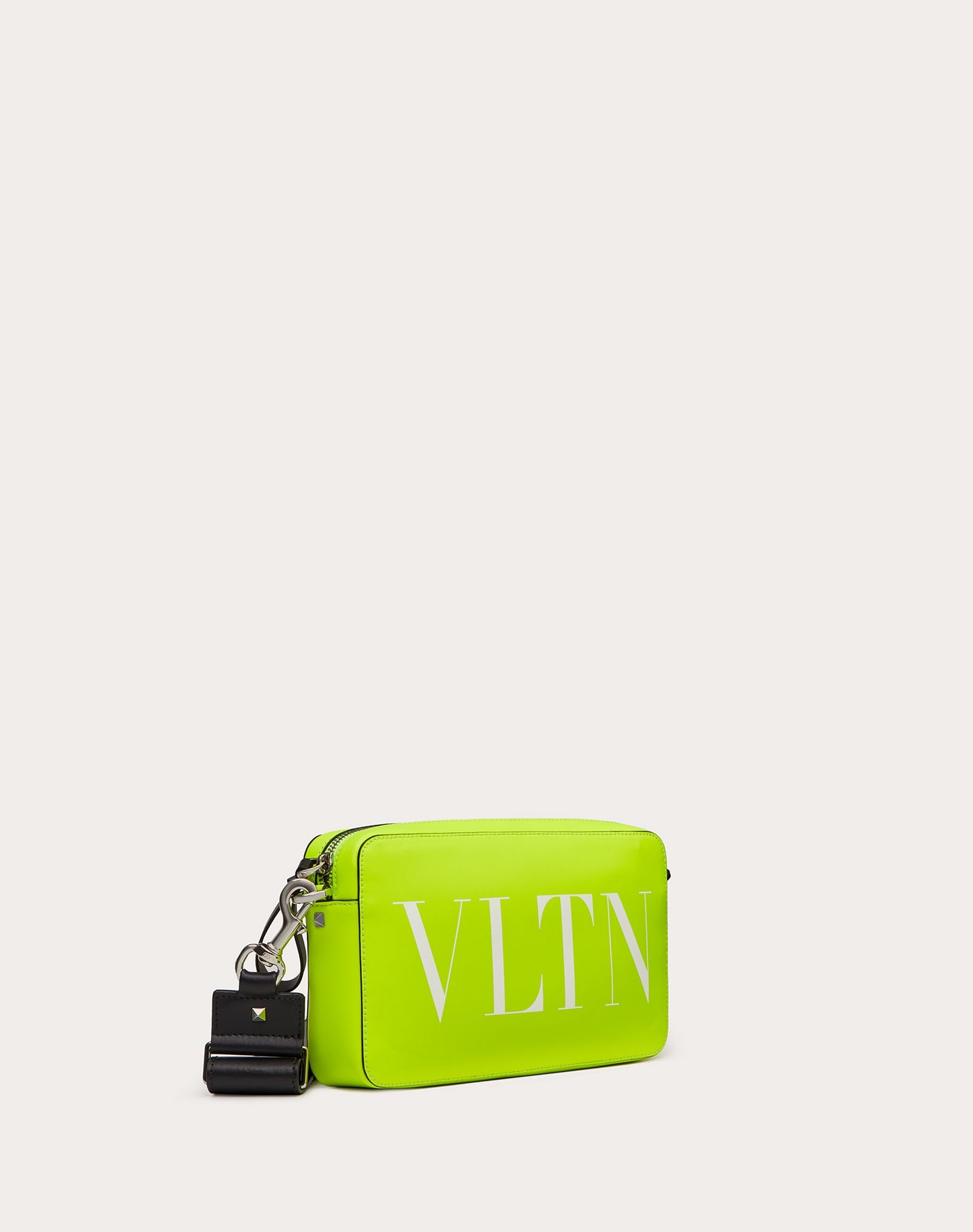 VLTN Fluorescent Leather Crossbody Bag - 2