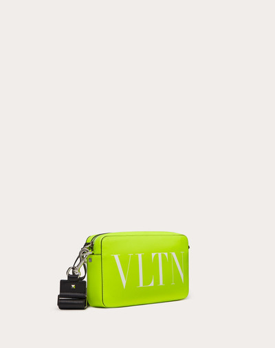 Valentino VLTN Fluorescent Leather Crossbody Bag outlook