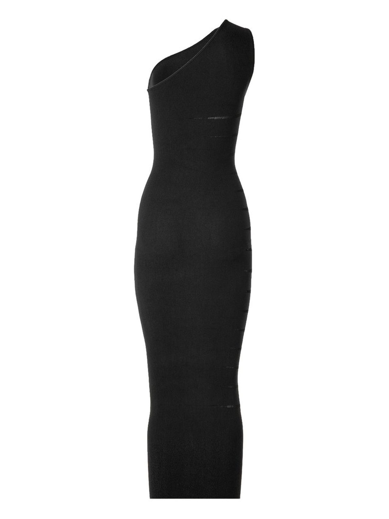 one-shoulder slash dress 4