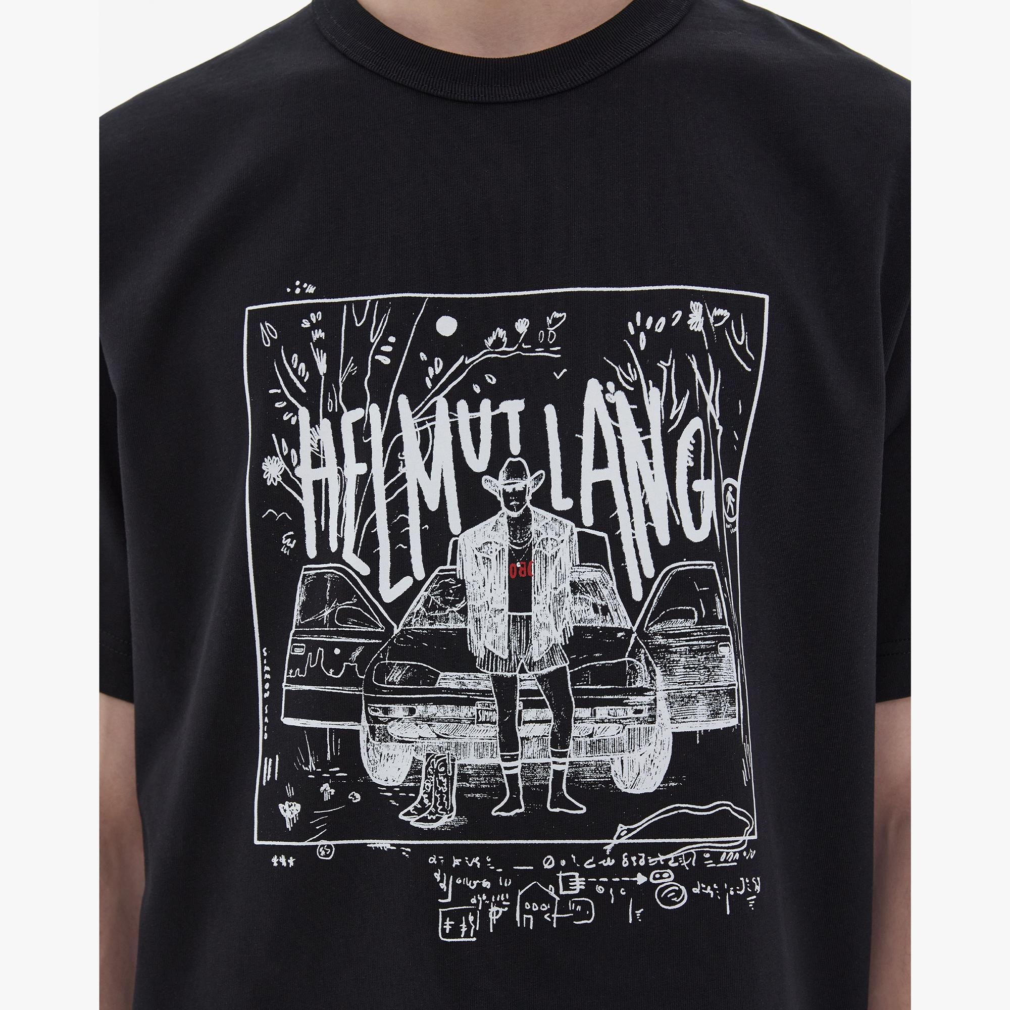 SCRIBBLED COWBOY LOGO TEE - 6