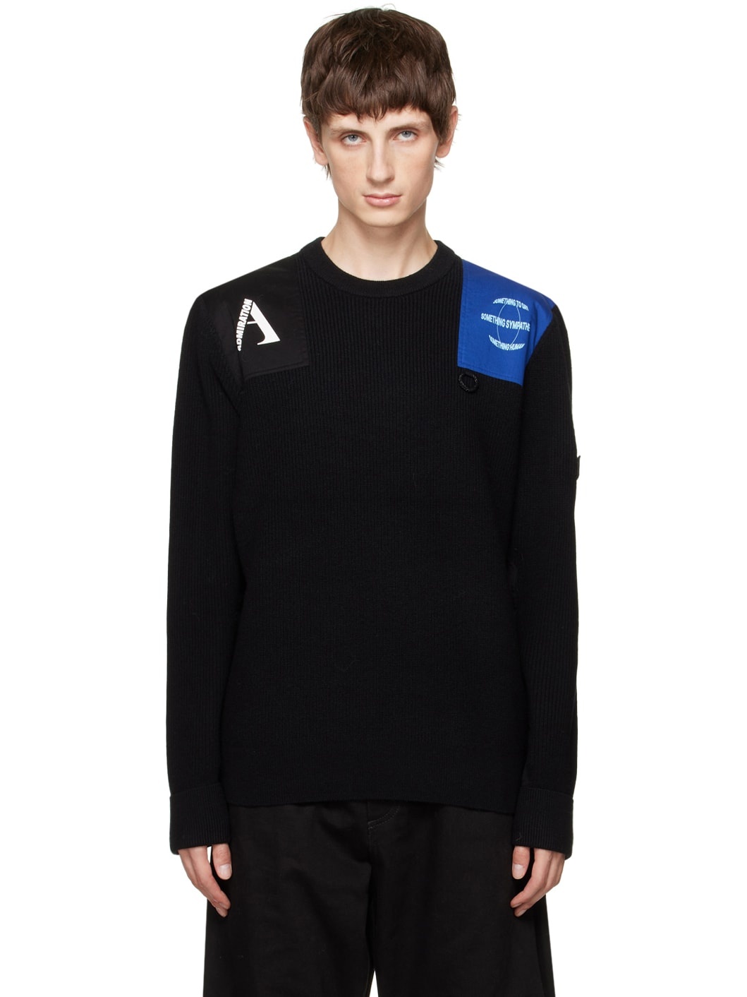 Black Fred Perry Edition Sweater - 1