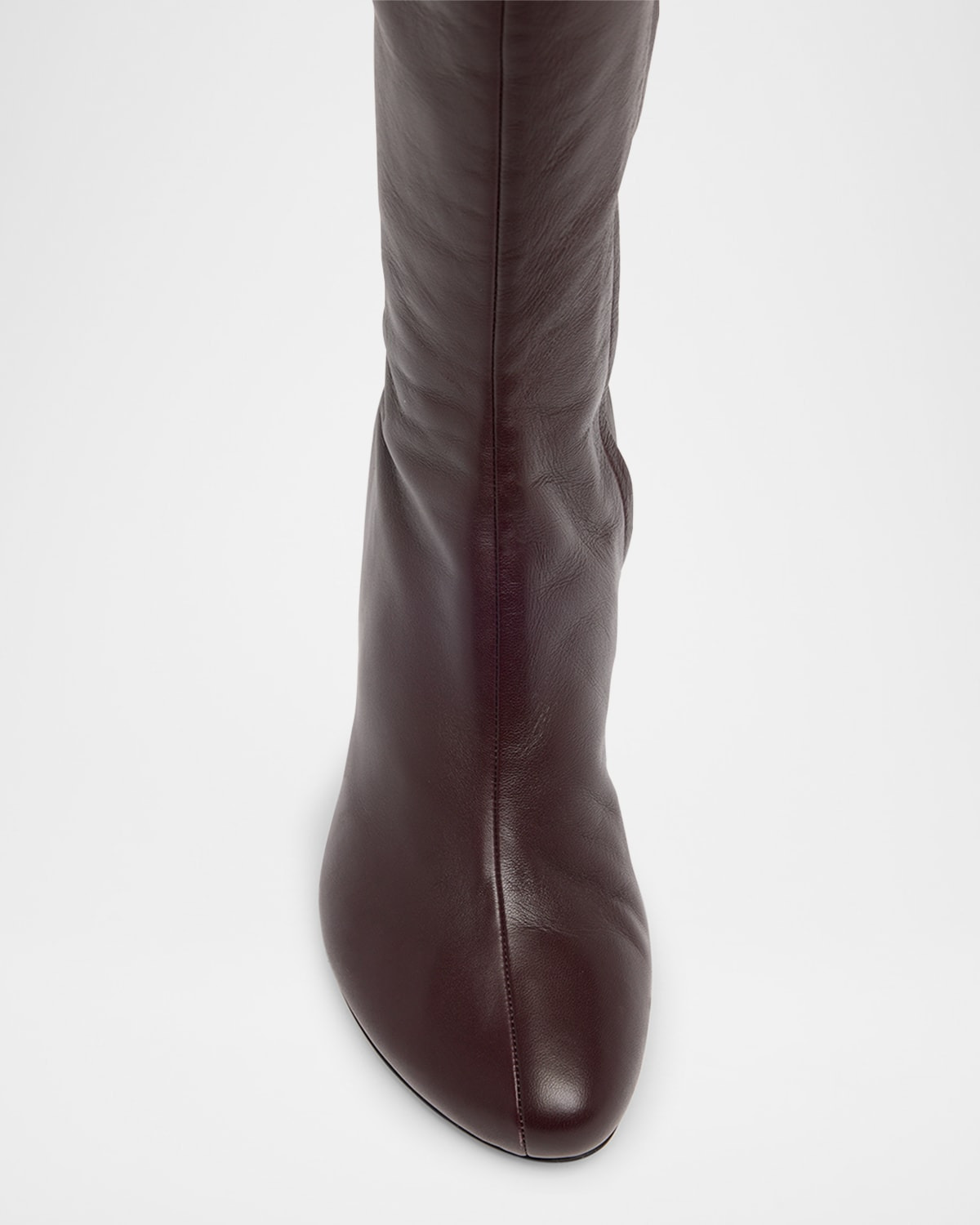 Lagoon Nappa Leather Knee-High Boots - 5