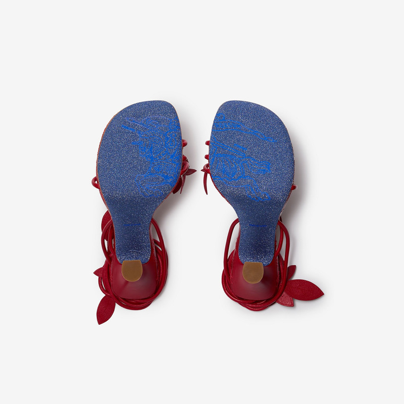 Leather Ivy Flora Heeled Sandals​ 6