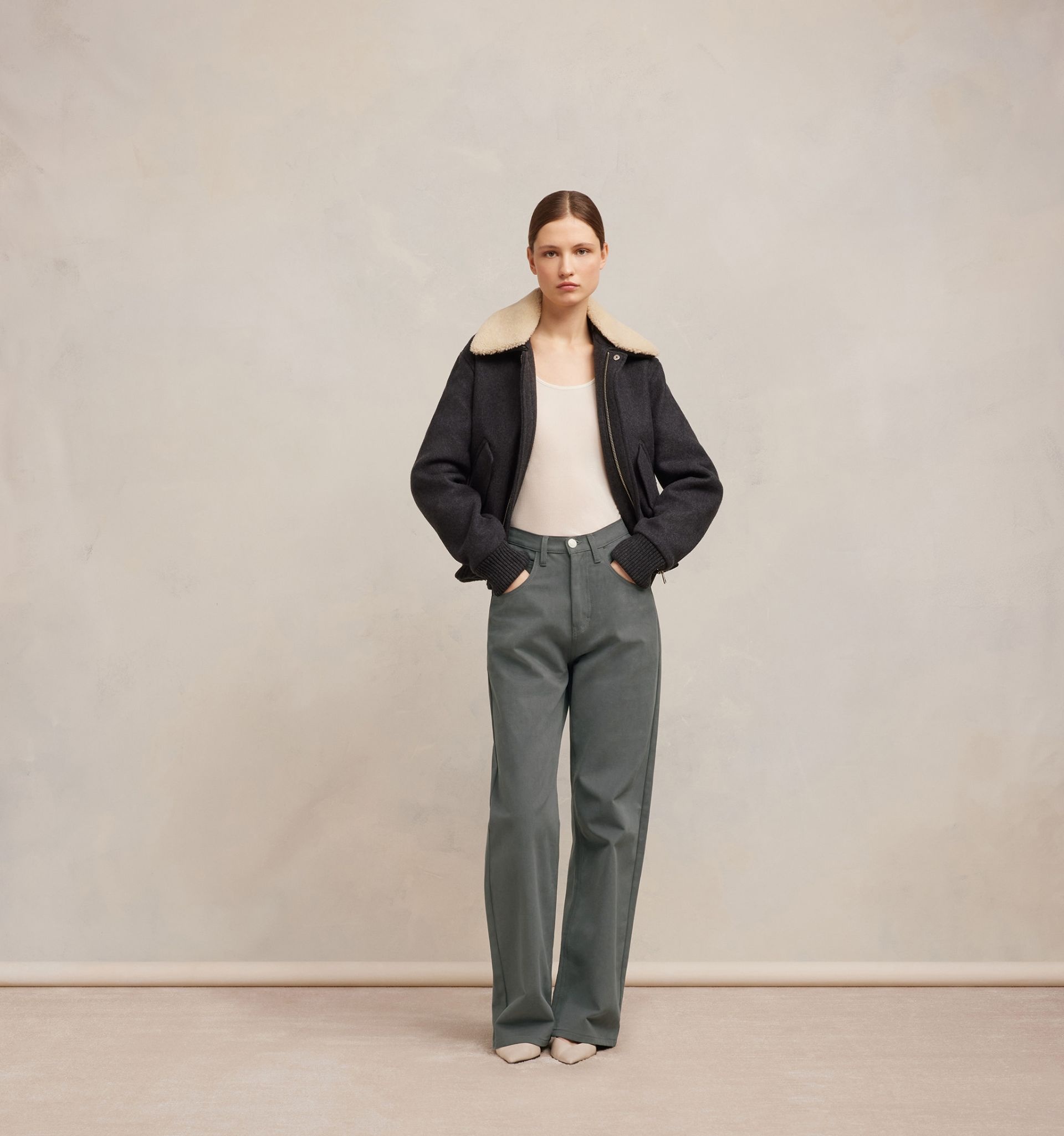 Straight Relaxed Trousers - 3