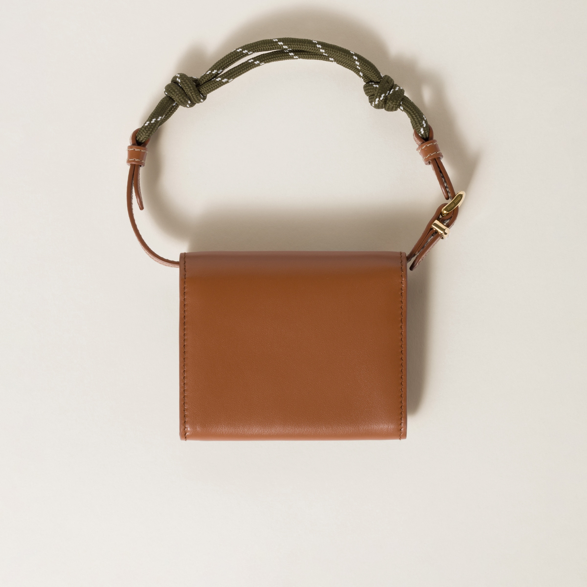 Leather shoulder wallet - 3