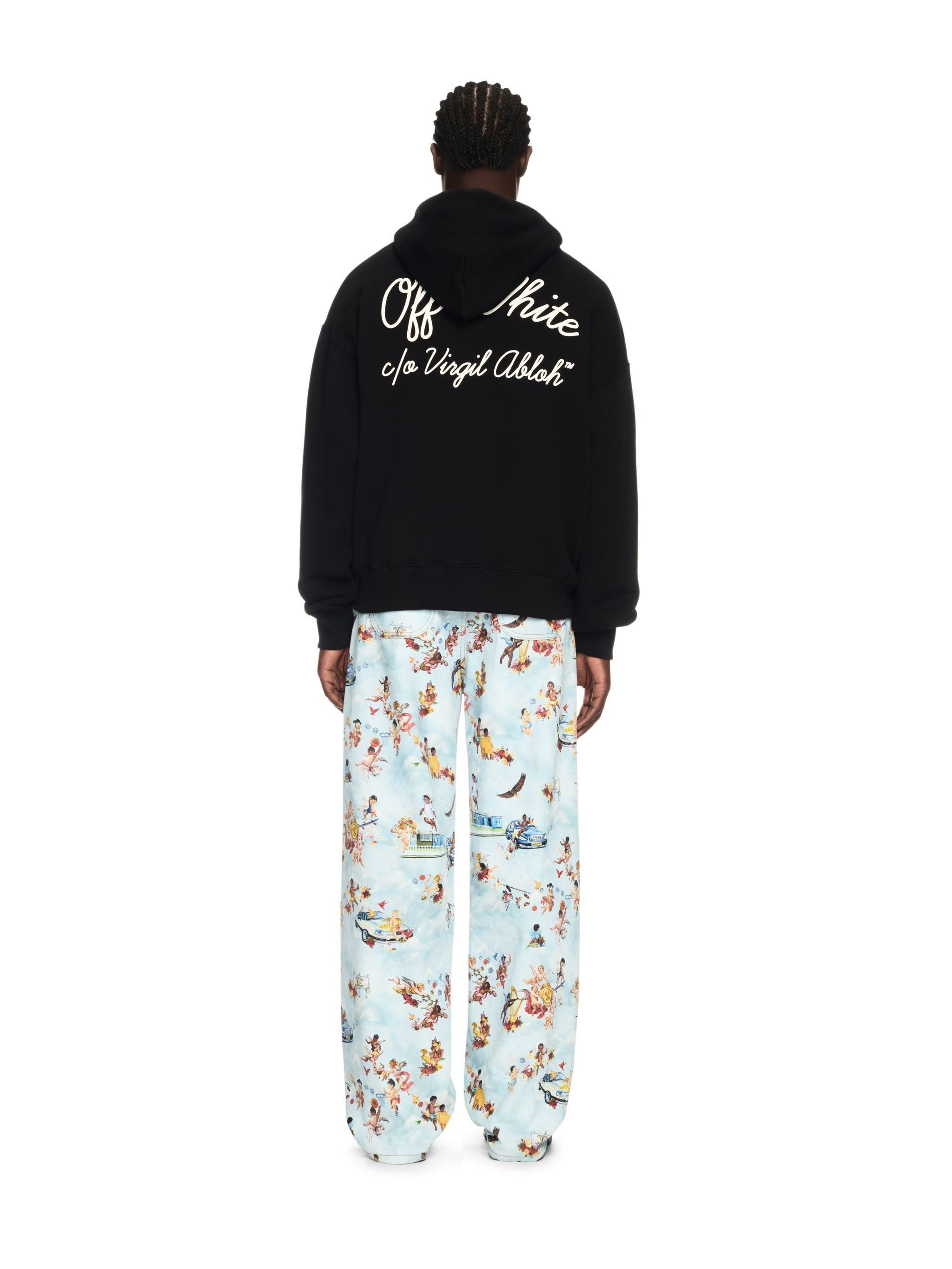 Black Script Hoodie - 4