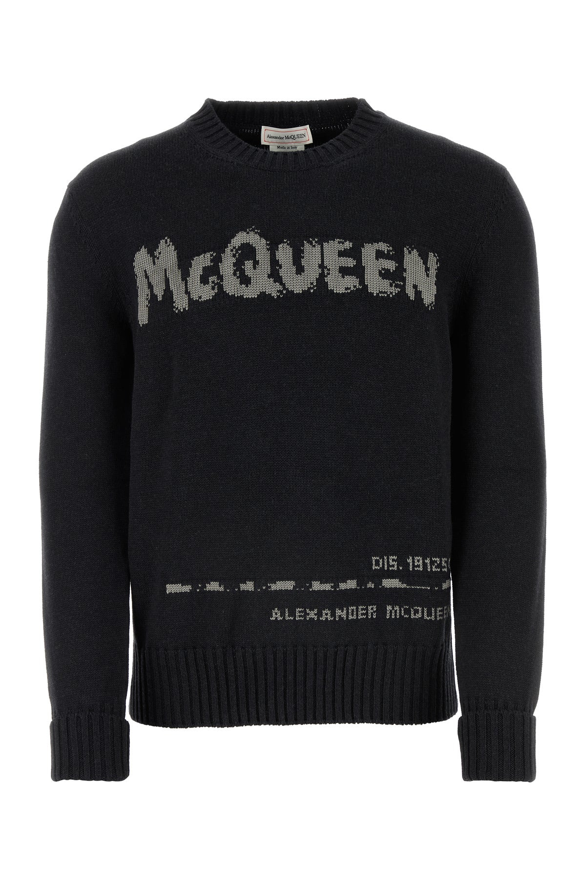 Charcoal cotton sweater - 1