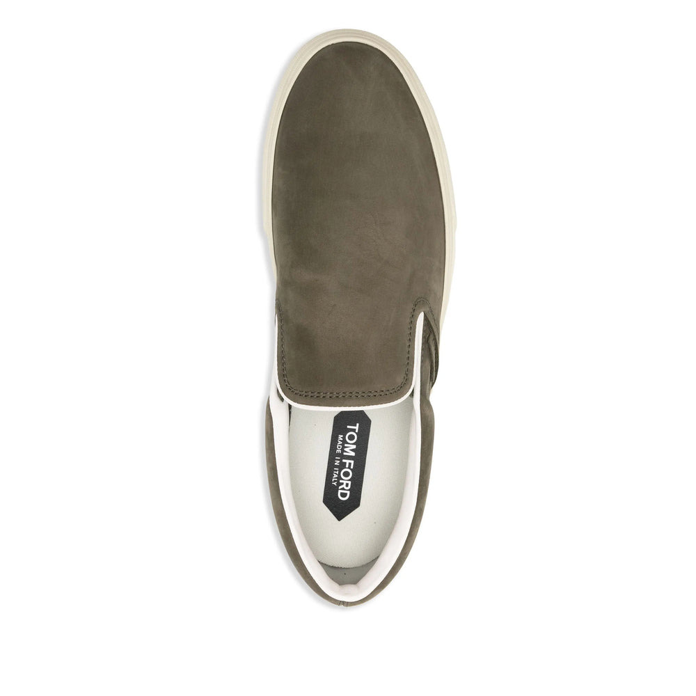 Tom Ford Green Loafers Men - 4