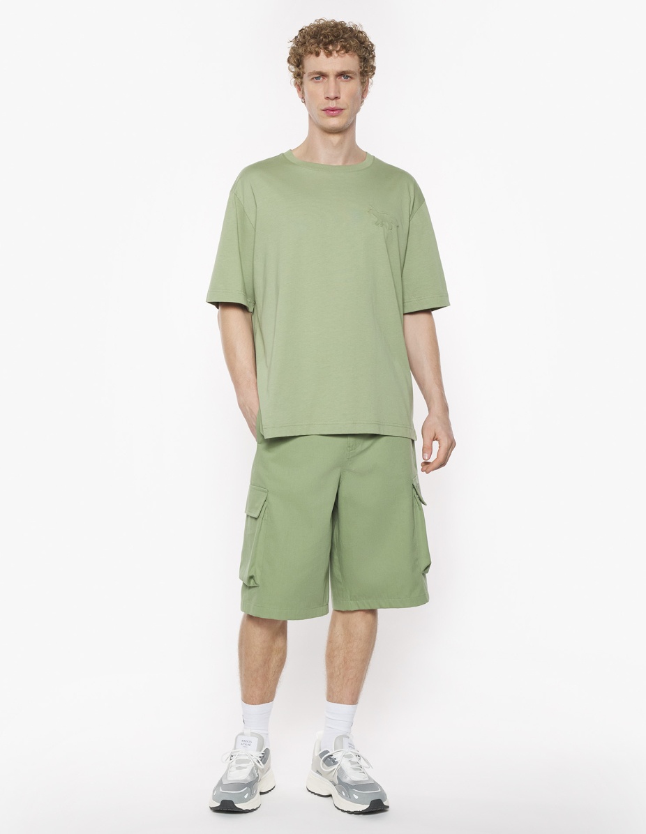EMBOSSED PROFILE FOX OVERSIZE TEE-SHIRT - 2