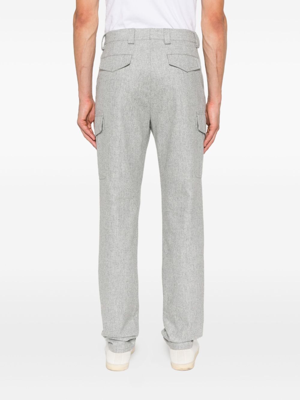 wool cargo pants - 4