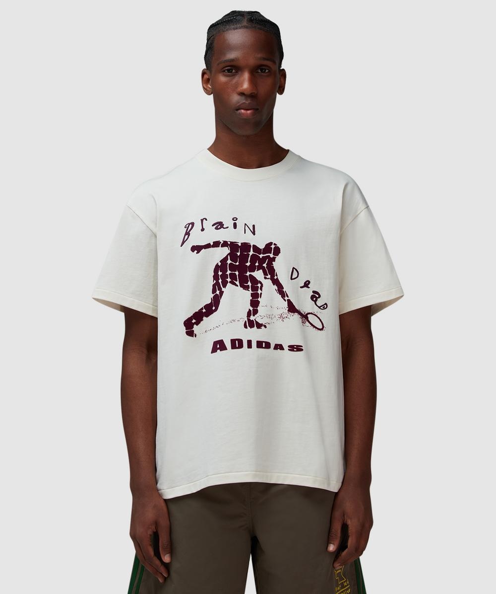 X Brain Dead tennis t-shirt - 1