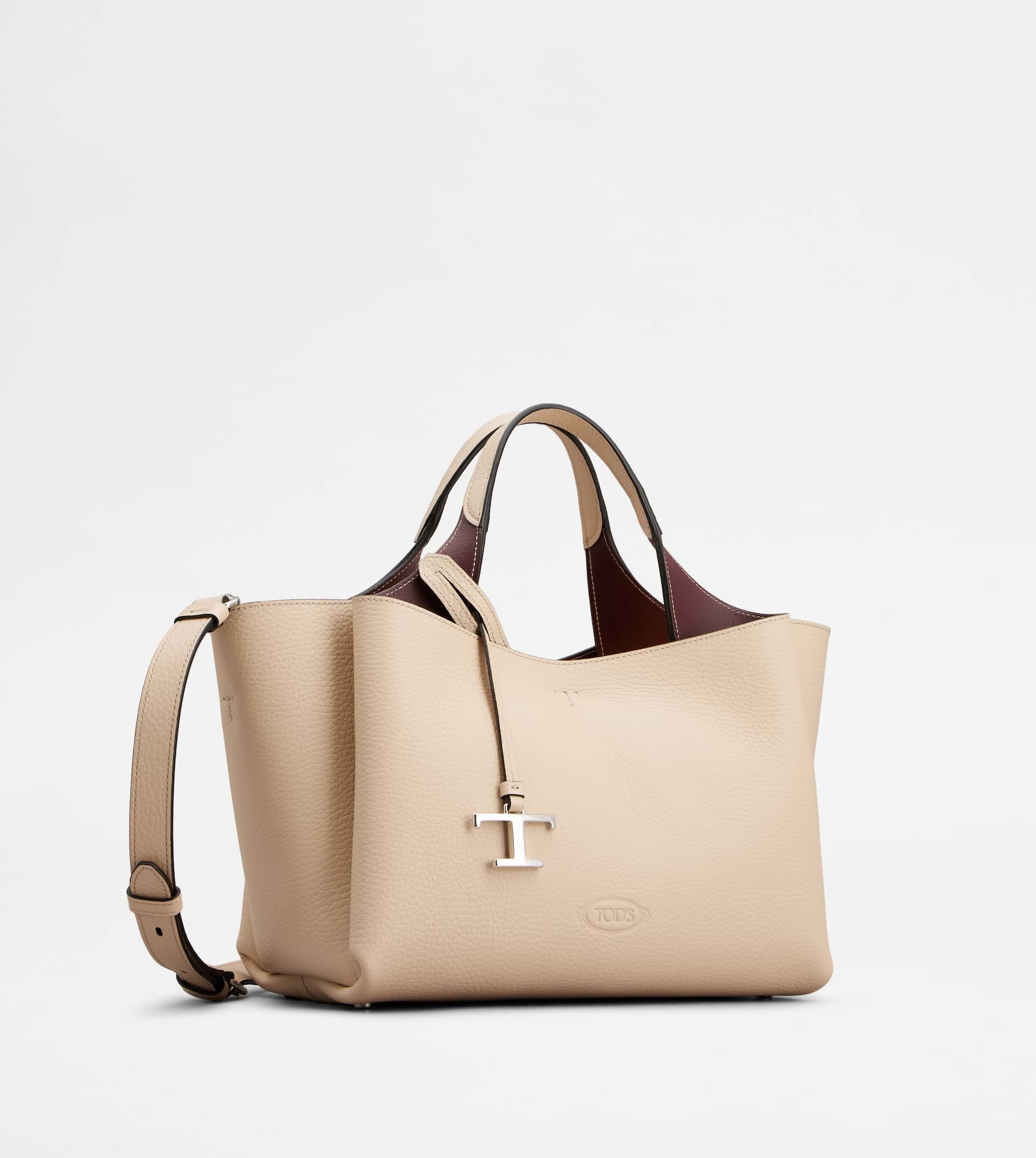 BAG IN LEATHER MINI - OFF WHITE - 2