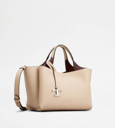 Tod's BAG IN LEATHER MINI - OFF WHITE outlook