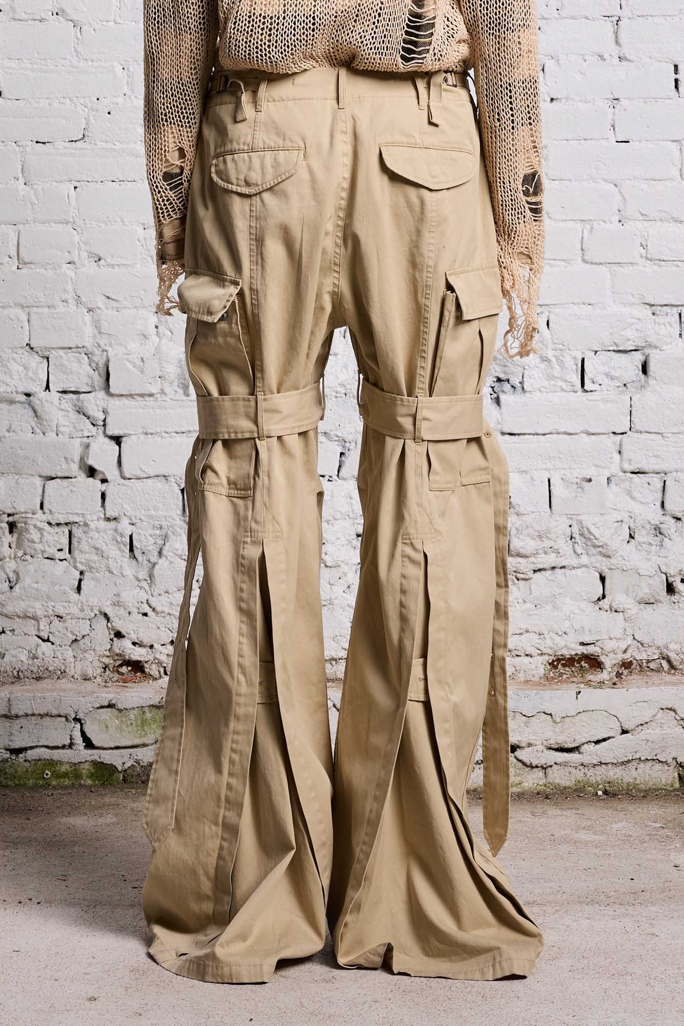 TRENCH CARGO - LIGHT KHAKI - 8