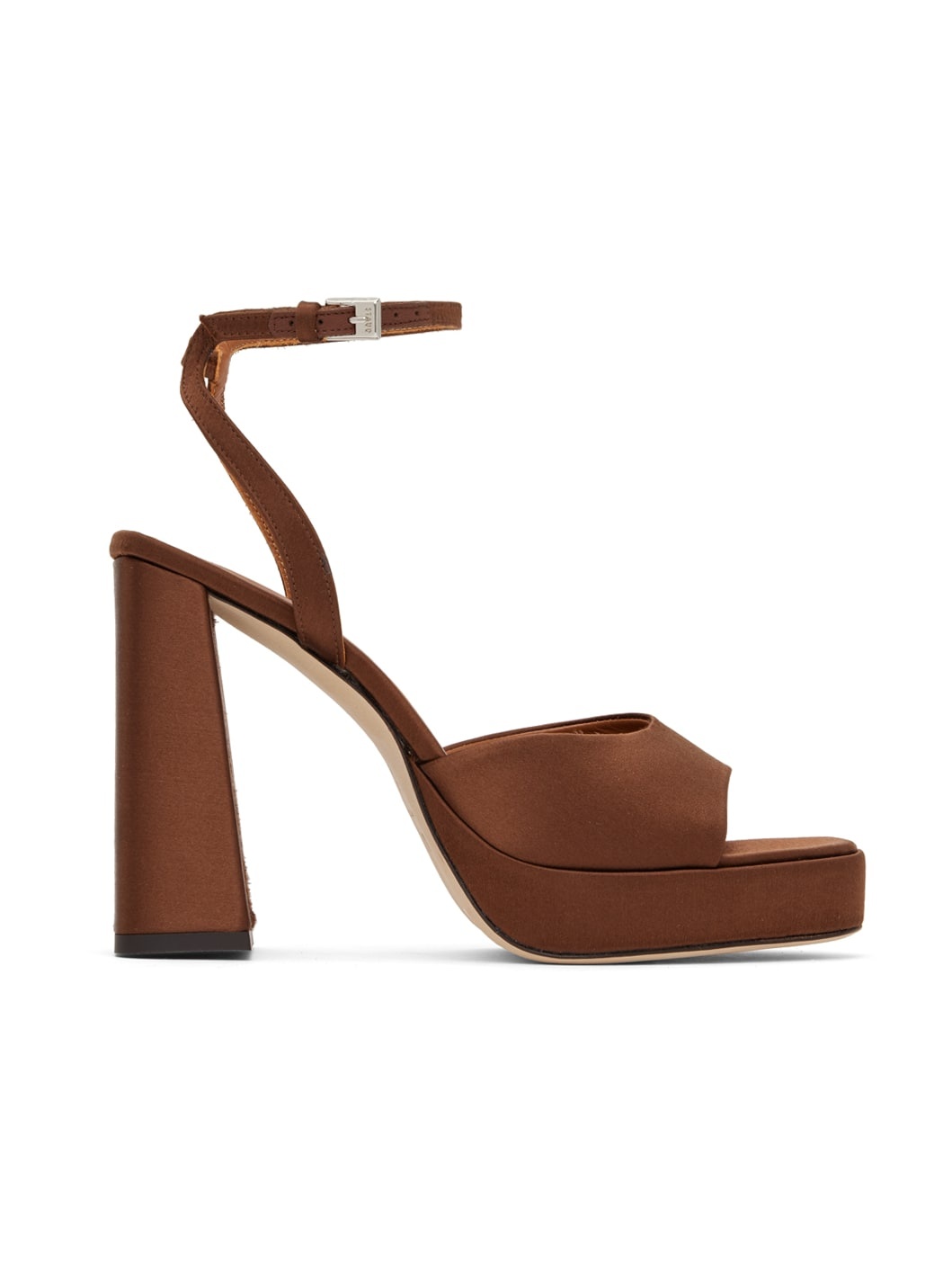 Brown Solange Heeled Sandals - 1