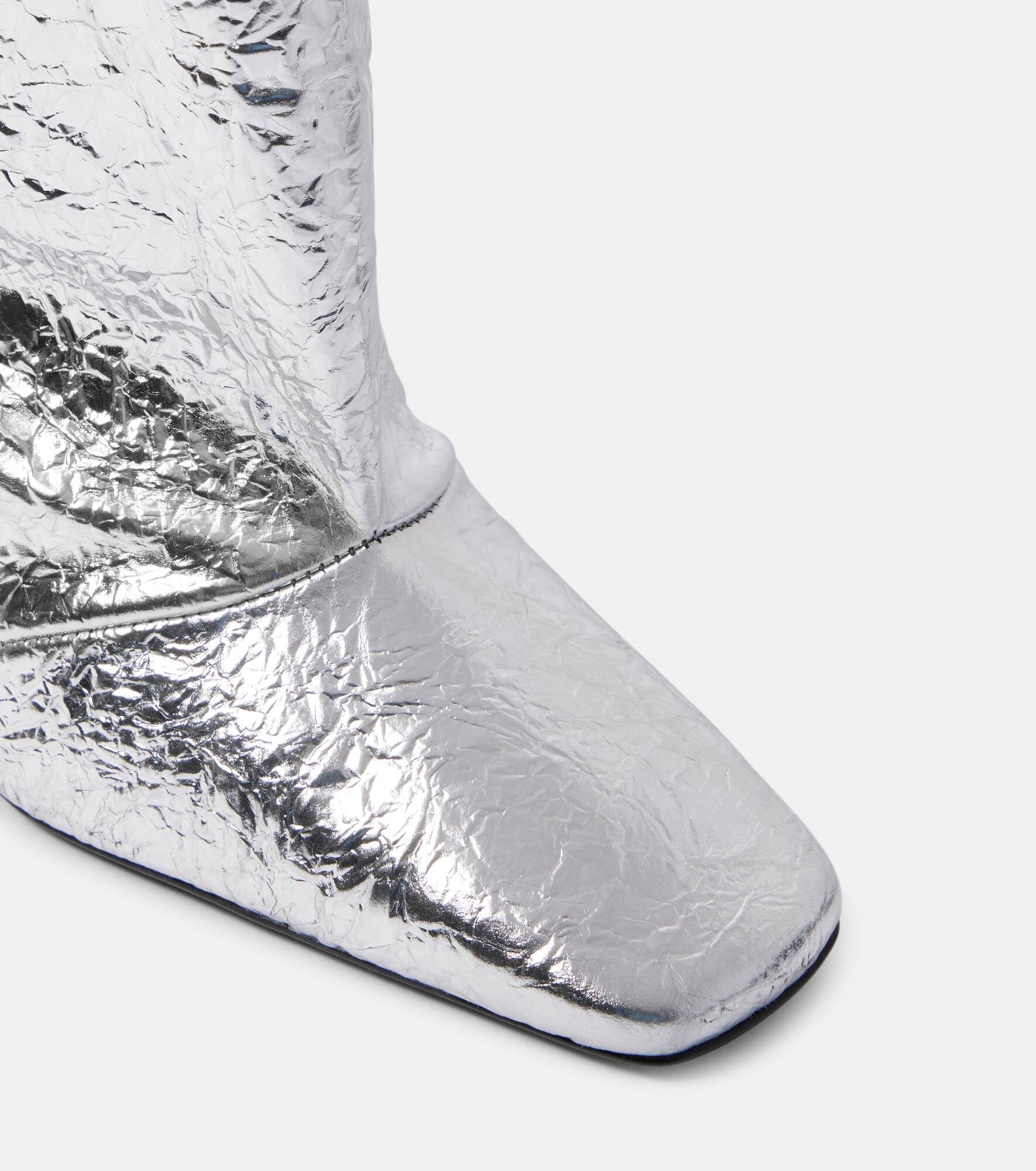 Foil Bridge 85 leather knee-high boots - 5