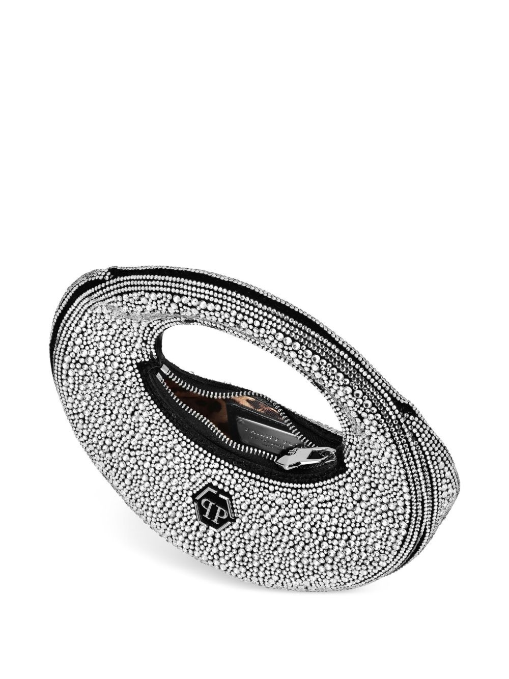 crystal-embellished mini bag - 4