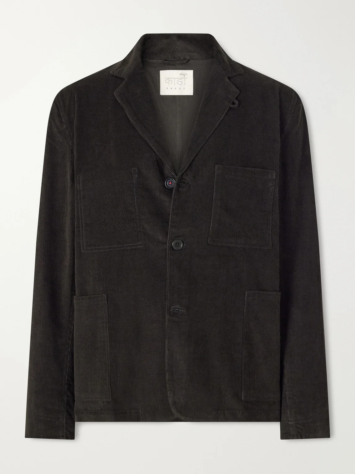 Somesh Cotton-Corduroy Suit Jacket - 1