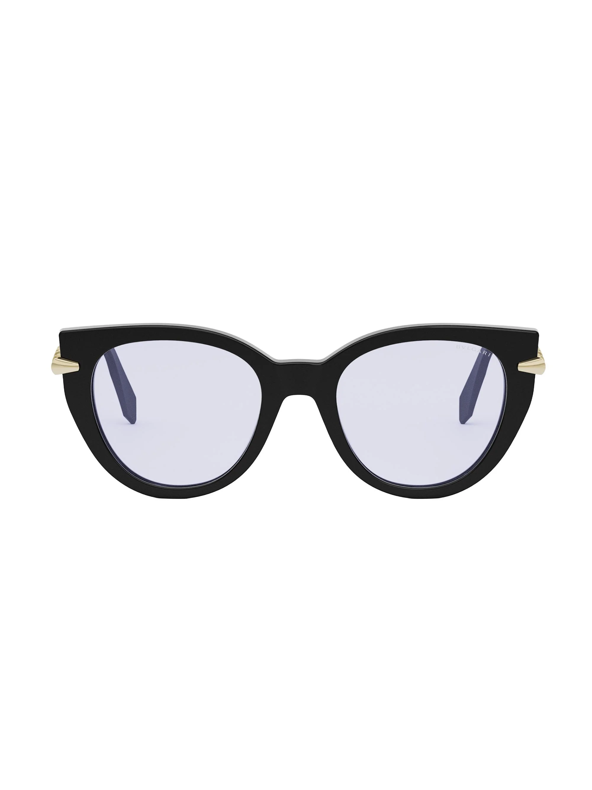 Women's Serpenti Viper 51MM Cat-Eye Eyeglasses - Black - 1