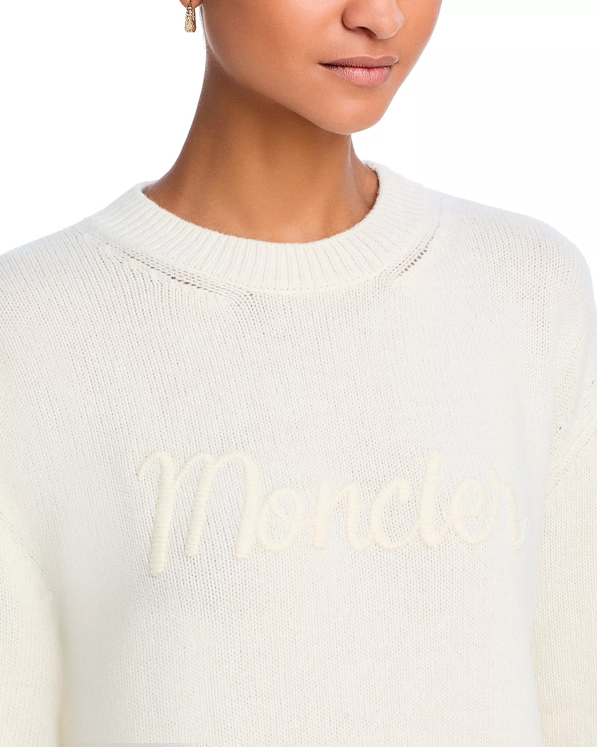 Wool & Cashmere Embroidered Sweater - 4