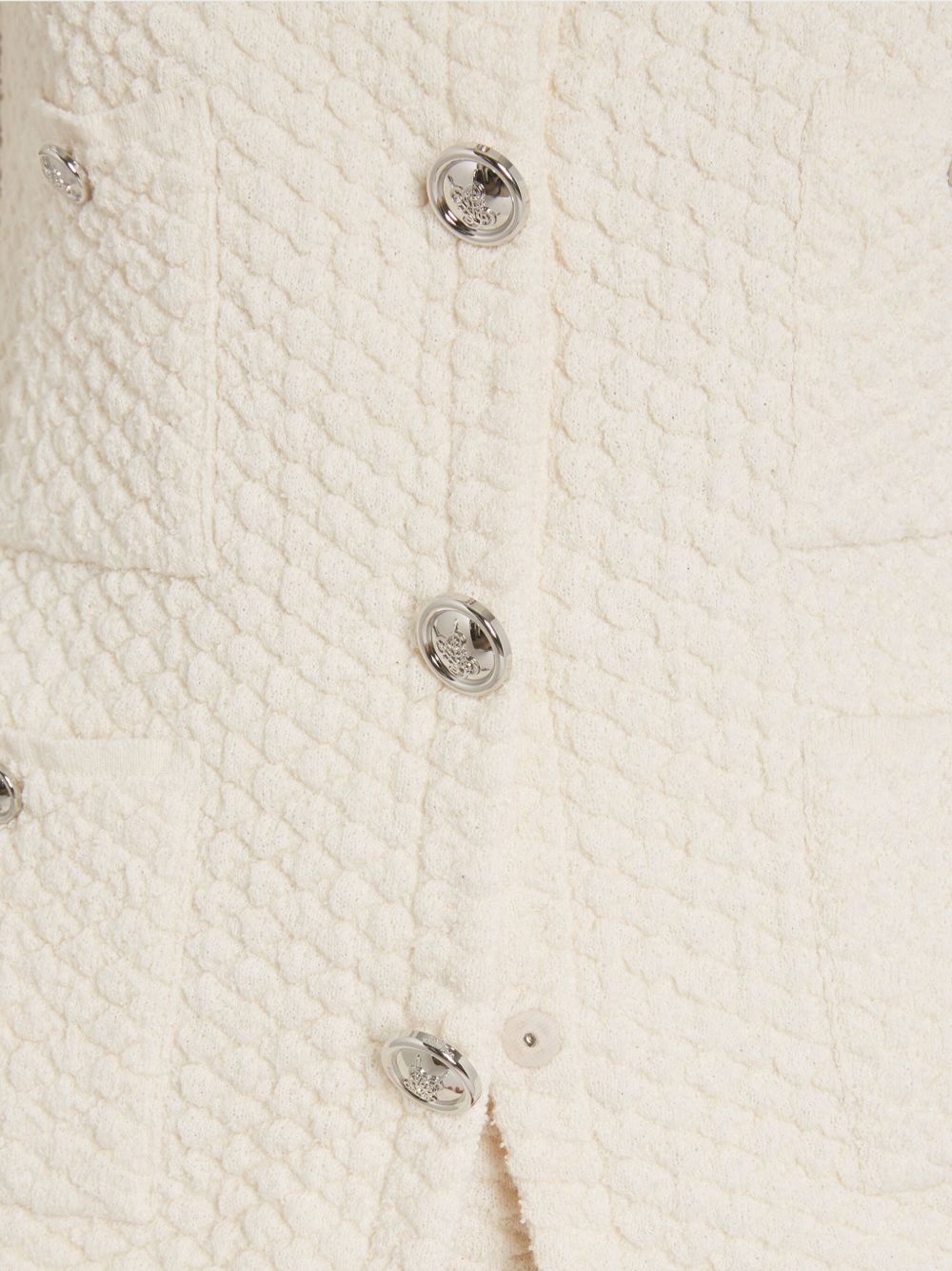 textured cardigan - 6
