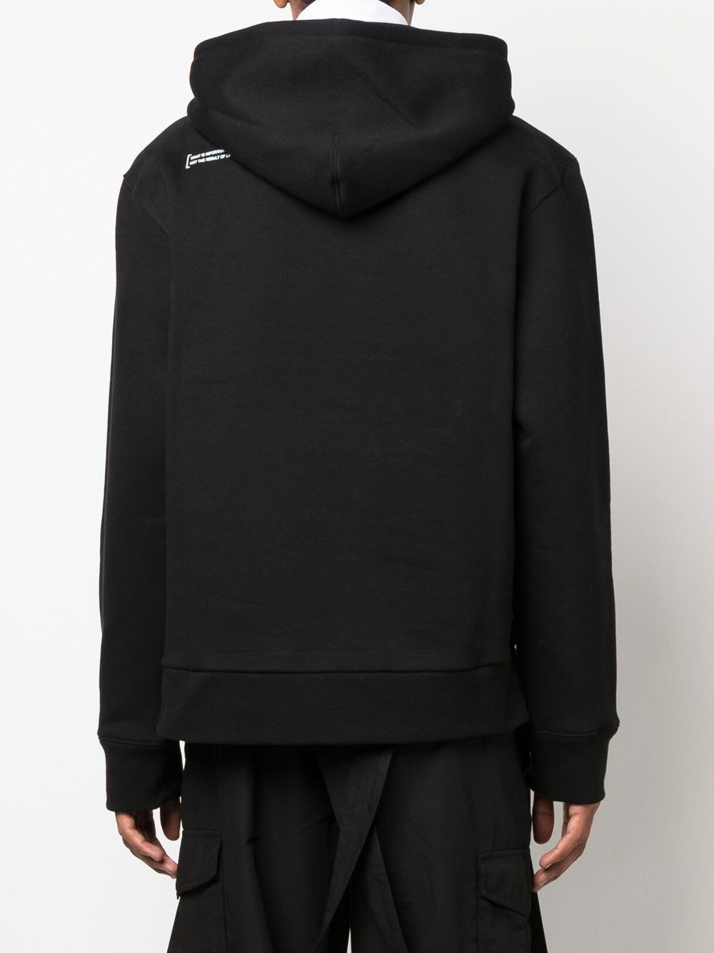 logo-patch pullover hoodie - 4