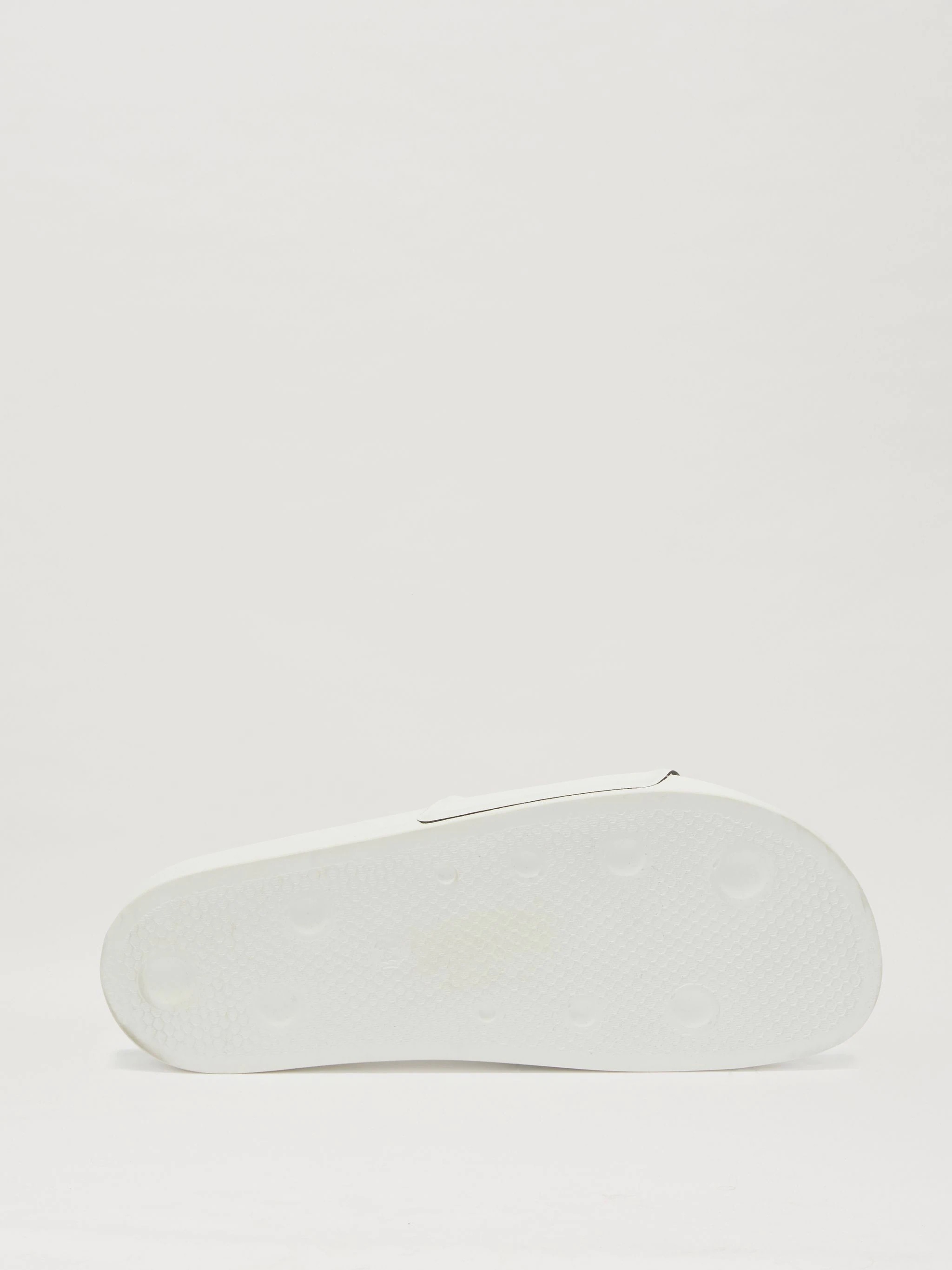 WHITE POOL SLIDERS - 5