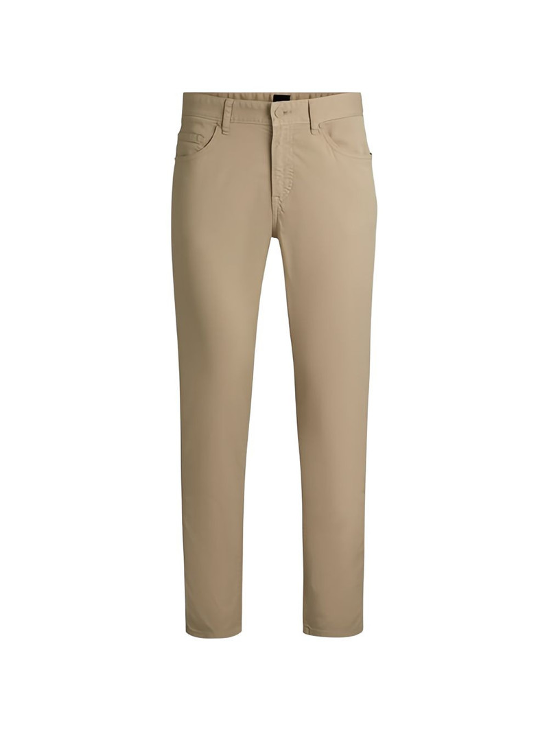logo-patch straight trousers 1