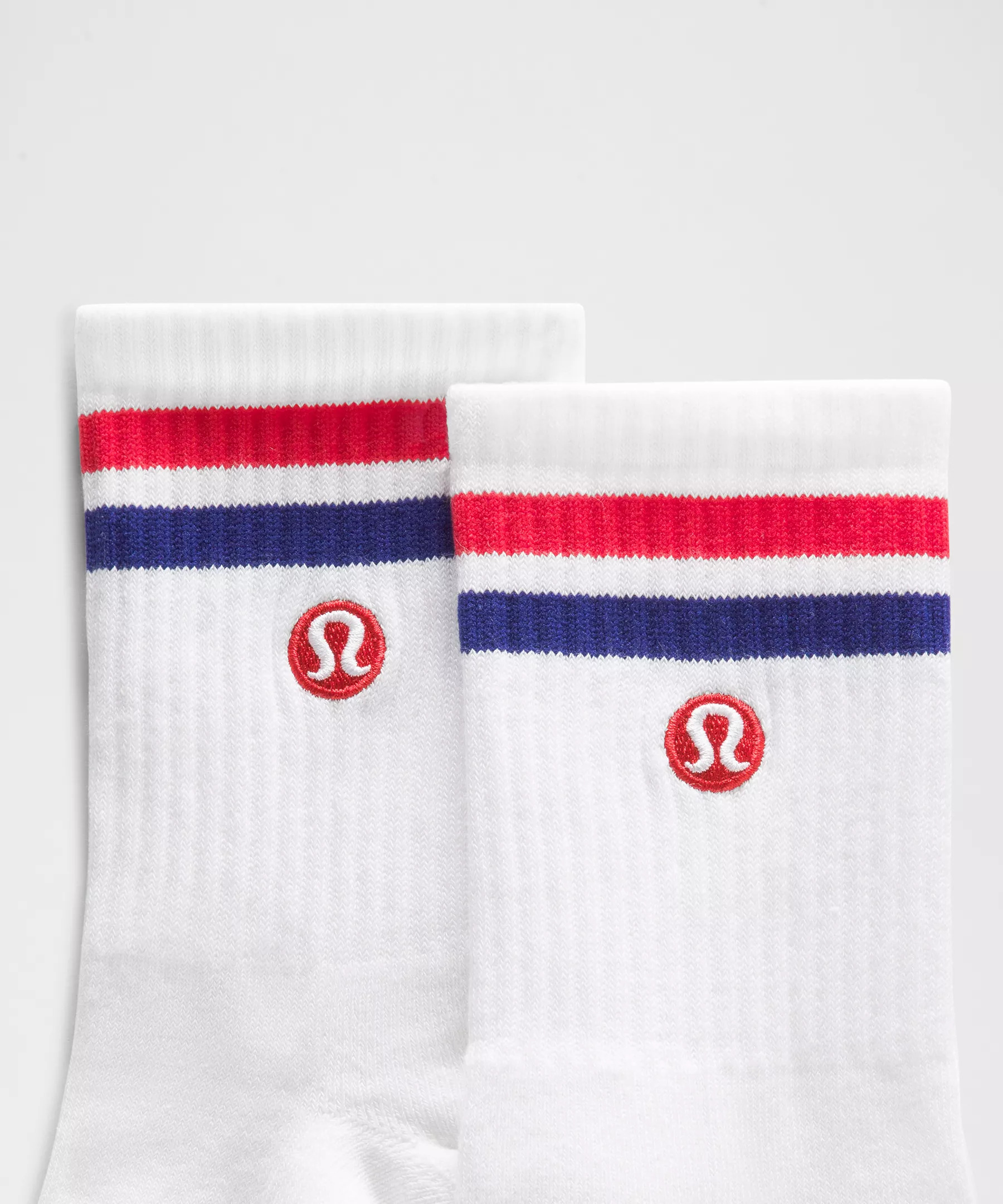 Unisex Daily Essential Quarter Socks *Stripe - 2