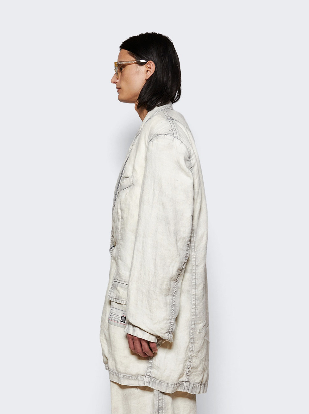 Aged Jacket Light Grey - 3