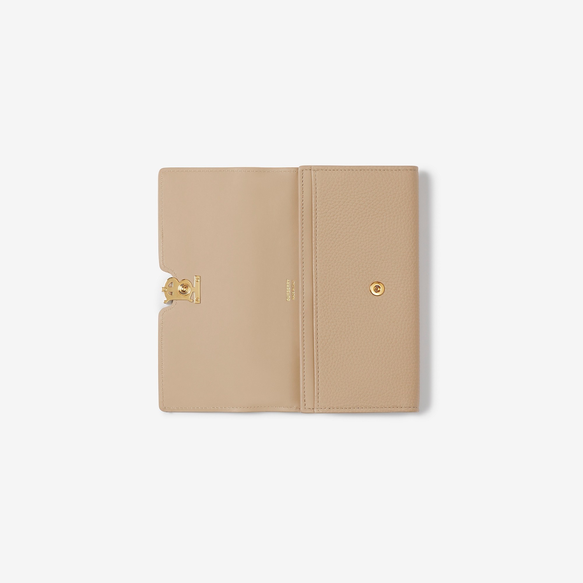 Grainy Leather TB Continental Wallet - 2
