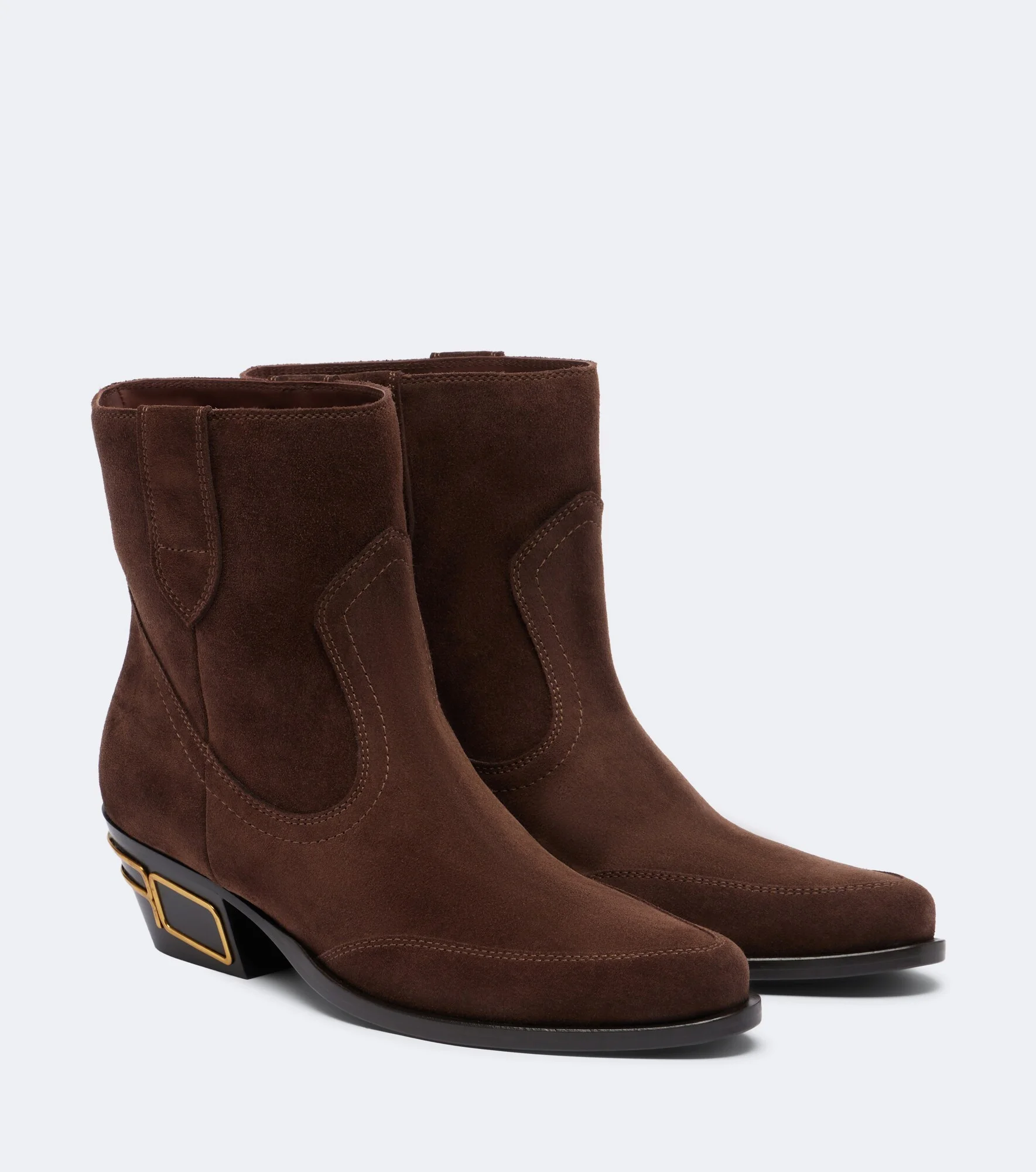 Suede ankle boots - 1