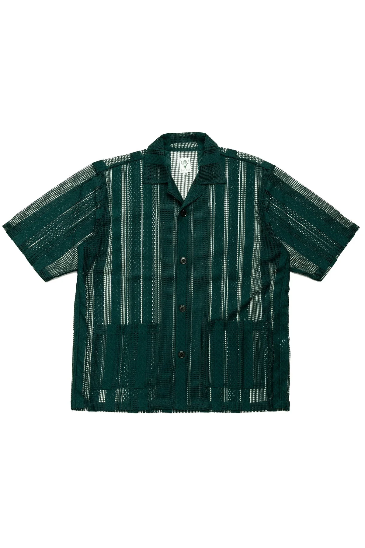 Cabana Shirt Poly Lace - Green - 1