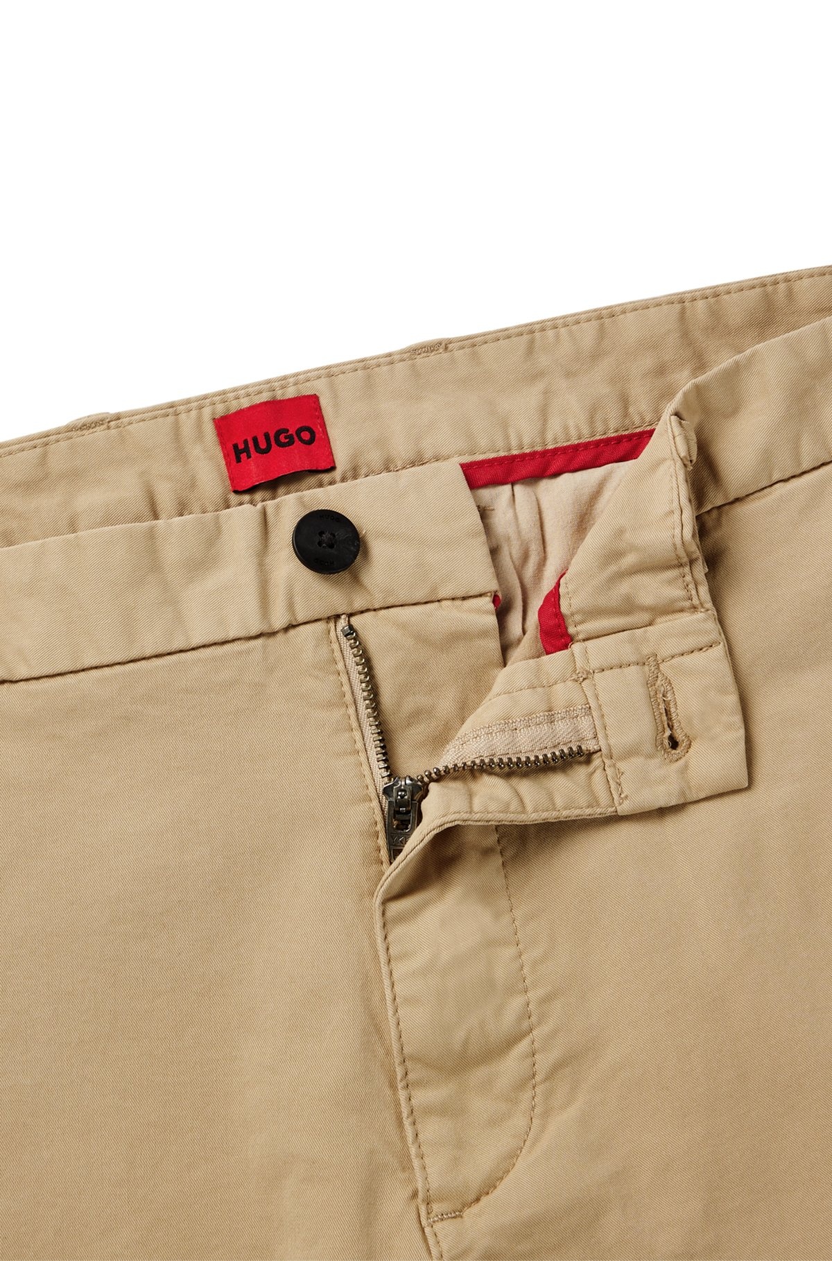 SLIM-FIT TROUSERS IN STRETCH-COTTON GABARDINE - 6