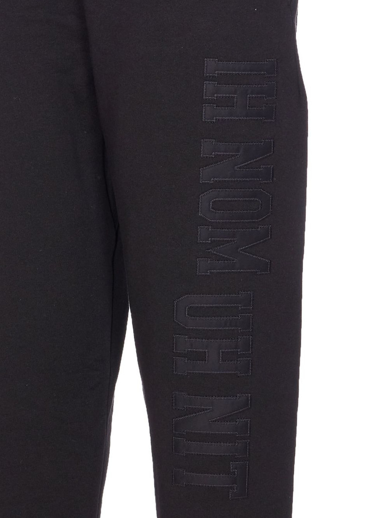 elasticised logo-patch track pants 3