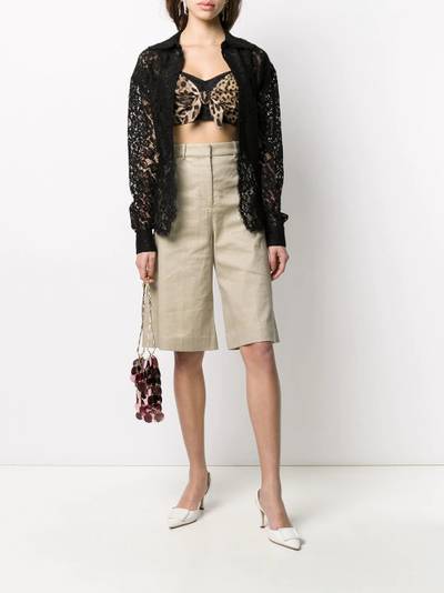 Dolce & Gabbana leopard tied crop top outlook