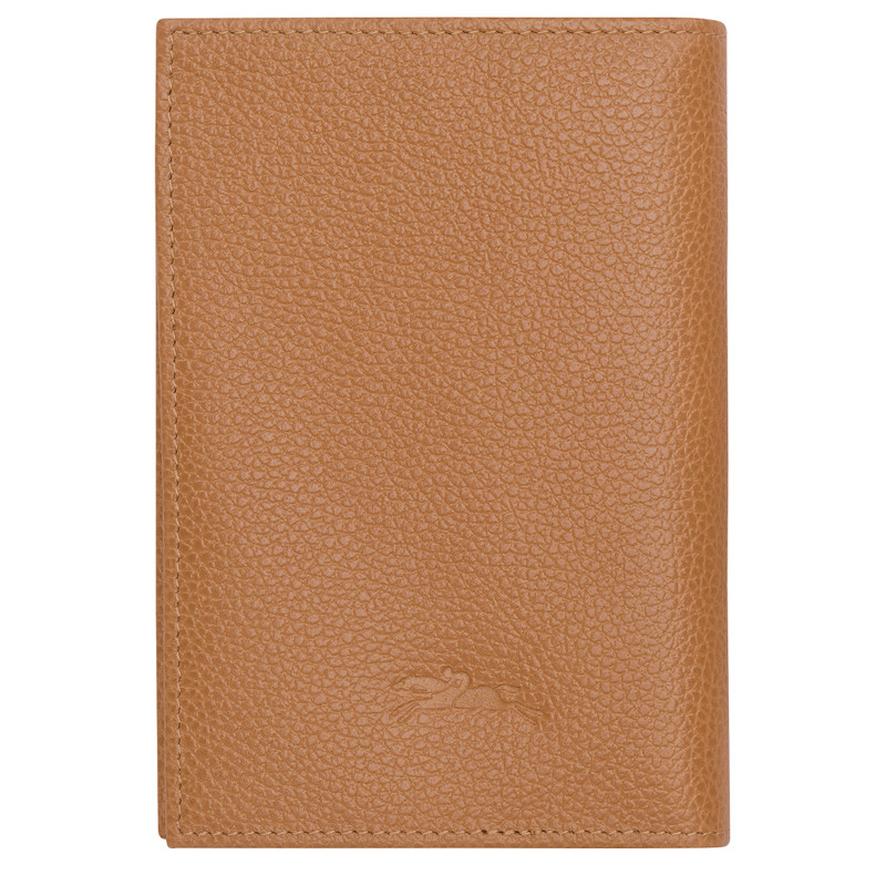 Longchamp Le Foulonné Passport cover outlook