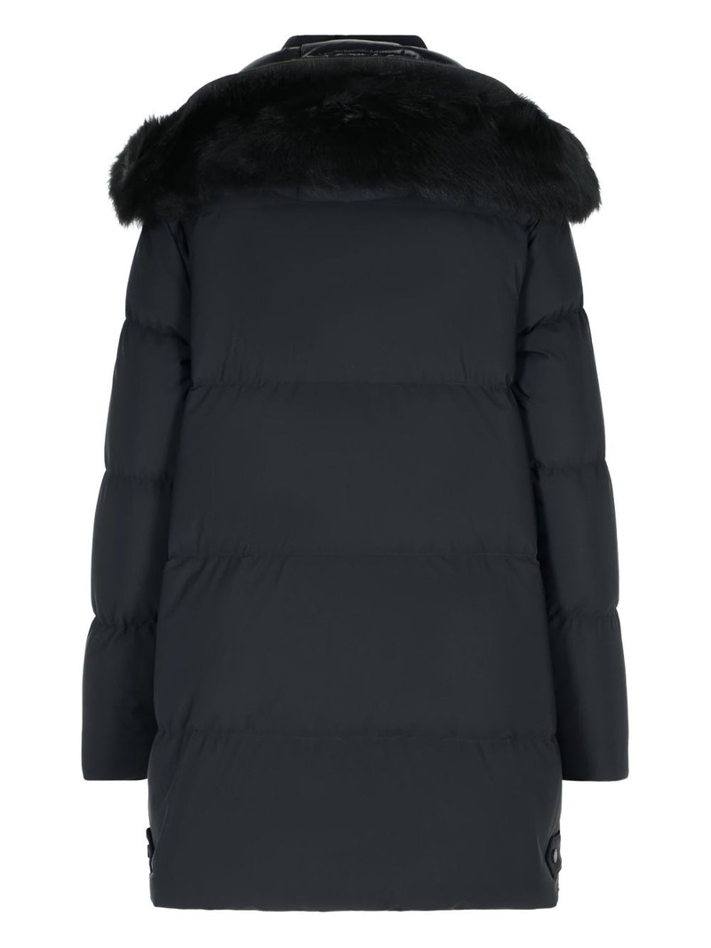 MOOSE KNUCKLES faux fur-trim hooded jacket outlook
