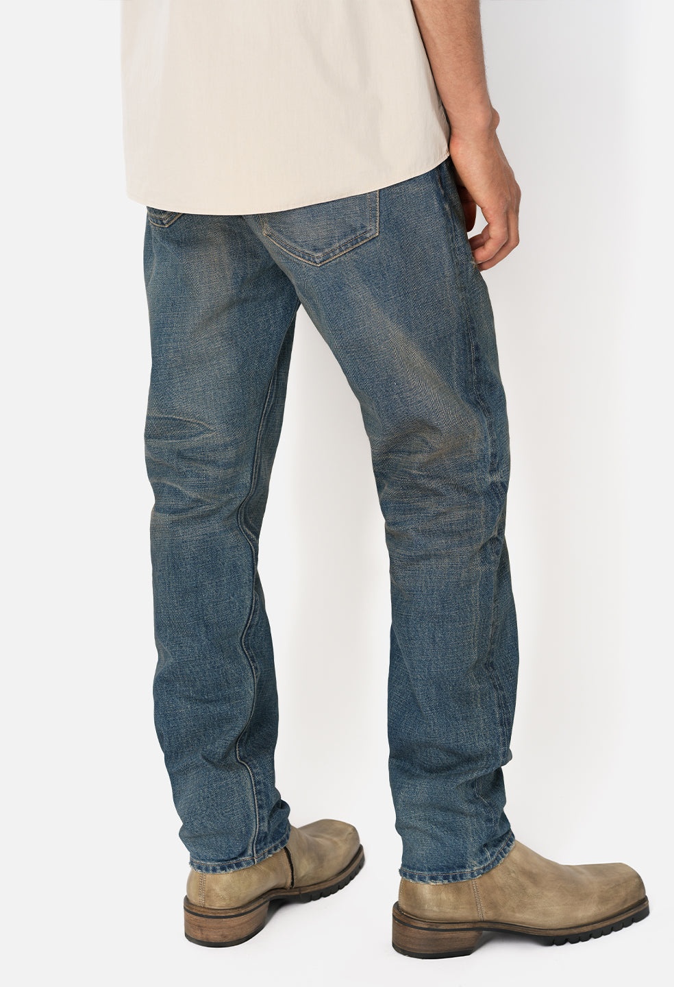 JOHN ELLIOTT The Daze Straight-Leg Paint-Splattered Jeans for Men