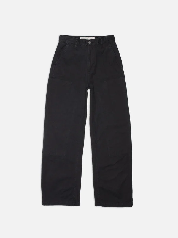 Wendy Pants Duck Canvas Black - 1