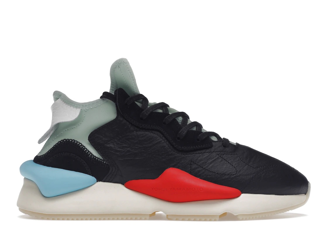 adidas Y-3 Kaiwa Black Blush Green - 1