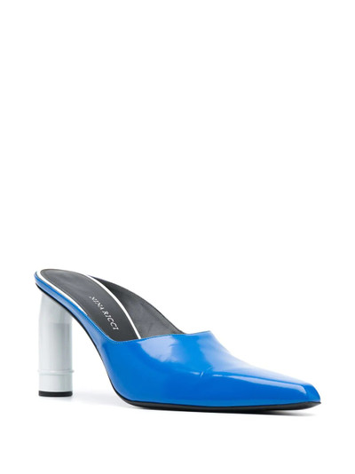 NINA RICCI contrast-heel mules outlook